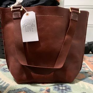 Handmade Leather Tote